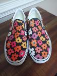 Vans Classic Slip-On Sneakers - Flower Print