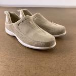 Lands End Women's Size 9.5 Beige Slip-On Sneakers