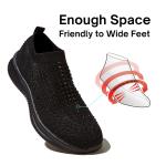 Lucky Step Women's Rhinestone Slip-On Walking Sneakers