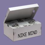 Nike Mind 001 Mule Black Orange Slip-On Sneakers