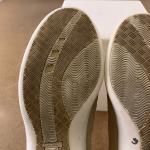 Lands End Women's Size 9.5 Beige Slip-On Sneakers