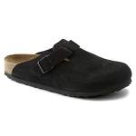 Birkenstock Boston Suede Soft Footbed Clogs
