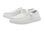 Hey Dude Wendy Funk Mono White Sneakers