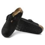 Birkenstock Boston Suede Soft Footbed Clogs