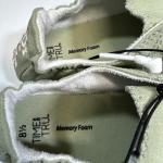 Time & Tru Women's Slip-On Sage Foam Sneakers