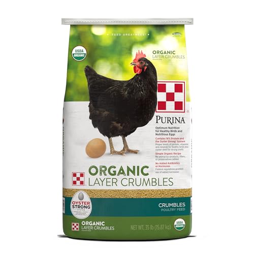 Organic Layer Crumbles Chicken Feed - 35 lb
