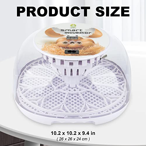 Safego Egg Incubator for Hatching Chicken Quail Duck