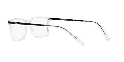 Armani Exchange AX3077 Eyeglasses Frames, Crystal 54mm