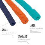 Chums Cotton Eyewear Retainer - Adjustable Gray Keeper