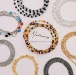 Damanse Stylish Beaded Eyeglass Neck Chain