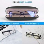 RayLove Black Hard Shell Eyeglasses Case