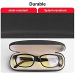 RayLove Black Hard Shell Eyeglasses Case
