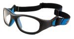 Rec Specs RS-41 Matte Black Cyan Eyewear
