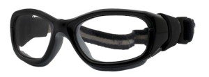Designer Rec Specs Slam Shiny Black/Gray Eyewear