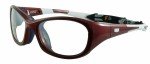 Rec Specs Slam XL Shiny Crimson White Eyewear