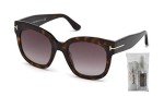 Tom Ford Beatrix-02 Dark Havana & Rose Gold Sunglasses