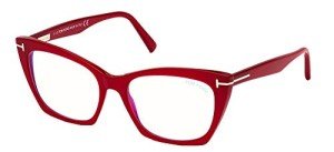 Tom Ford FT 5709-B Shiny Pink Women's Eyewear