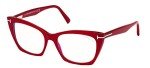 Tom Ford FT 5709-B Shiny Pink Women's Eyewear