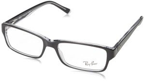 Ray-Ban RX5169 Black Rectangular Prescription Eyeglasses