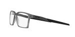 Oakley Ox8055 Rectangular Prescription Frames, Grey Smoke