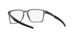 Oakley Ox8055 Rectangular Prescription Frames, Grey Smoke