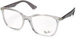 Ray-Ban 0RX7066 Men's Brown Transparent Eyeglasses
