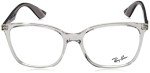 Ray-Ban 0RX7066 Men's Brown Transparent Eyeglasses