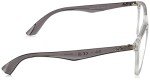 Ray-Ban 0RX7066 Men's Brown Transparent Eyeglasses