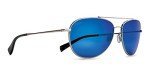 Kaenon Polarized Round Driver Sunglasses - Gun Metal/Blue