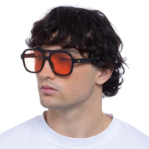 AIRE WHIRLPOOL Black Aviator Sunglasses