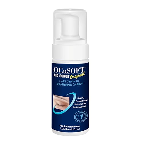 OCuSOFT Foaming Eyelid Cleanser - Daily Eyelid Wash