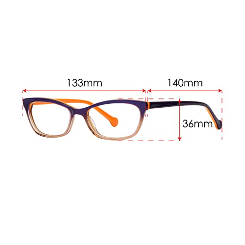 eyeOs 'Laila' Colorful Cateye Women's Readers