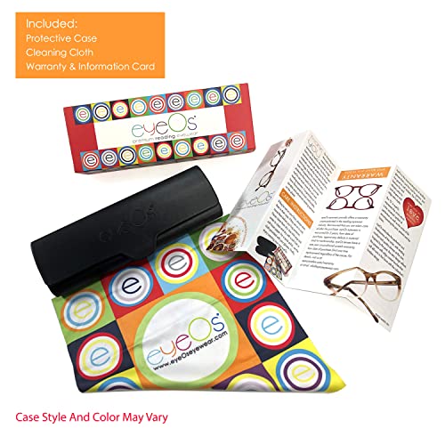 eyeOs 'Laila' Colorful Cateye Women's Readers