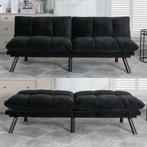 Convertible Futon Sofa Bed for Small Spaces