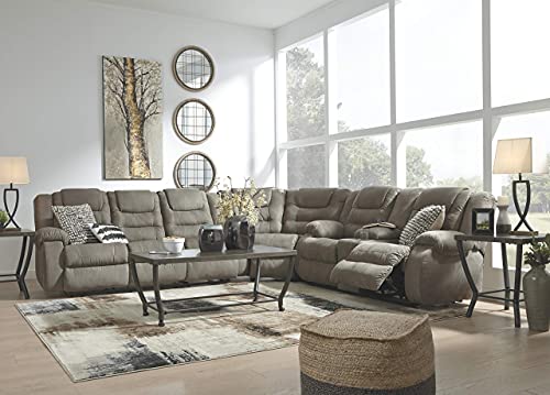 Segburg Reclining Sofa by Ashley Furniture - Cobblestone