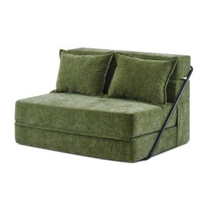 VINGLI Versatile Futon Sofa Bed with Pillows