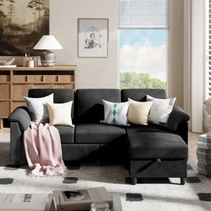 Meilocar 79" Modern L-Shaped Sectional Sofa