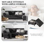 Meilocar 79" Modern L-Shaped Sectional Sofa