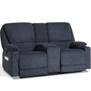 LOUVIXA 2-Seater Recliner Loveseat for RVs