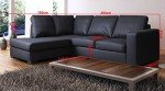 Westpoint Modern Beige Left Corner Sofa
