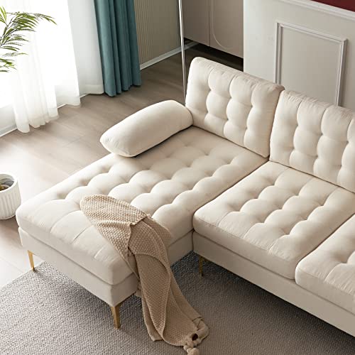 Imseigo 110" Large Reversible Sectional Sofa