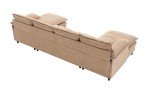 Eafurn U-Shaped Modular 6-Seater Sofa Set