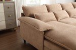 Eafurn U-Shaped Modular 6-Seater Sofa Set