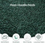 Oversized Chenille Sectional Sofa with Ottoman