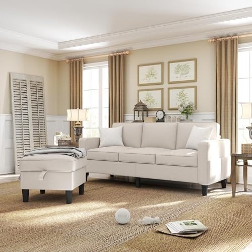 Sectional Sofas with Ottoman