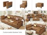 EASE MOOSE L-Shaped Reversible Sectional Sofa with Storage
