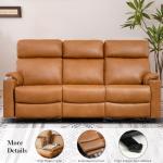 3-Seat Power Reclining Sofa with USB Ports