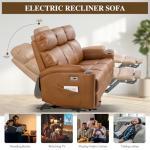 3-Seat Power Reclining Sofa with USB Ports