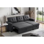 Contemporary Reversible Sleeper Sofa with Storage Chaise