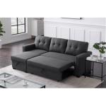 Contemporary Reversible Sleeper Sofa with Storage Chaise
